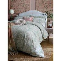 Laura Ashley Tatton Standard Pillowcase Pair 50X75Cm Duckegg Green