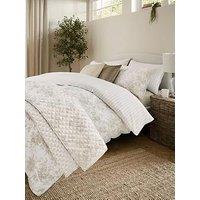 Laura Ashley Walled Garden Standard Pillowcase Pair 50Cm X 75Cm Dove Grey