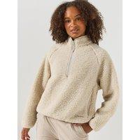 Berghaus Womens Bamburgh Half Zip Loft Fleece - Beige