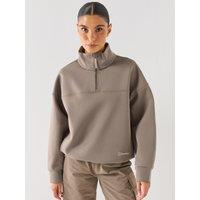 Berghaus Womens Meadowfield 1/2 Zip Fleece Jacket - Grey