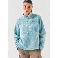 Berghaus Womens Half Zip Fleece Popper Neck Long Sleeve - Grey