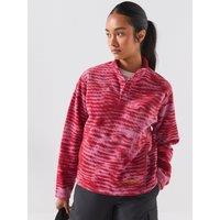 Berghaus Womens Half Zip Kangaroo Pocket Fleece - Pink
