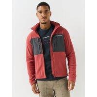 Berghaus Mens Interactive Full Zip Fleece Jacket - Red