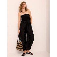 Mint Velvet Balloon Jumpsuit - Black