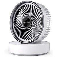 Morphy Richards Airflex 6" Portable Oscillating Usb Fan White/Grey
