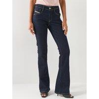 Diesel Bootcut Jeans Low Waist 1969 D-Ebbey - Blue