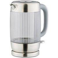 Morphy Richards Lantern 1.5L Jug Glass Kettle - Smoked