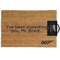 James Bond (I'Ve Been Expecting You) Coir Doormat