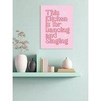 The Art Group Mandi Welton - Woo Hoo Prints (This Kitchen Is For Dancing) 30X40