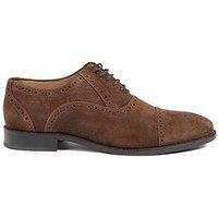 Jones Bootmaker Maynard Lace Up Shoes - Brown Suede