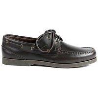 Jones Bootmaker Parsons Moccasin - Dark Brown