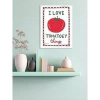 The Art Group Mandi Welton - Woo Hoo Prints (I Love Tomatoey Things) Art Print 30X40