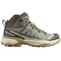 Salomon Womens Hiking X Ulta 360 Edge Goretex Mid Boots - Green