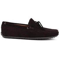 Jones Bootmaker Plymouth Moccasin - Brown Suede