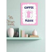 The Art Group Mandi Welton - Woo Hoo Prints (Coffee Please) 30X40