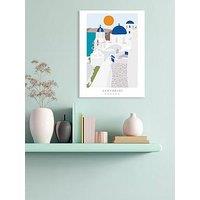 The Art Group Tall Boy Prints (Santorini) Art Print 30X40