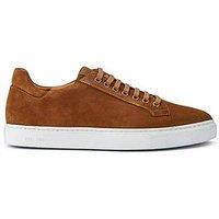 Jones Bootmaker Simon Cupsole Trainer - Tan Suede