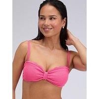 Boux Avenue Kiri Scallop Bandeau Bikini - Pink