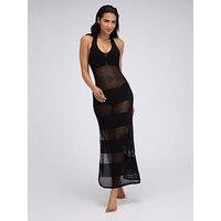 Boux Avenue Knitted Beach Dress - Black