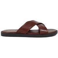 Jones Bootmaker Whitehaven Mule Sandals - Dark Brown