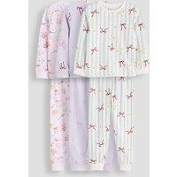 The Very Collection Fairy Print 3 Pack Pyjama (9 Months - 7 Years)