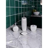 Showerdrape Ripple White Set Of 4 - Sd, Tbh, Lsd, Bh