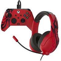 Turtle Beach Airlite & Rematch Wired Bundle Xbox Spirit Red