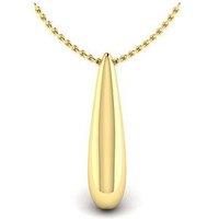 Kleora Kleora Odyssey Modern Electrum Elongated Drop Necklace