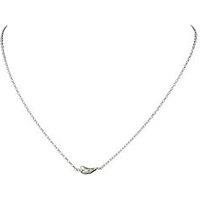 The Edit Hs Edit Teardrop Sterling Silver Teardrop Pendant Necklace