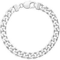 H. Samuel Sterling Silver 8.5" Curb Bracelet
