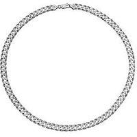 Ernest Jones Sterling Silver 20" Curb Chain