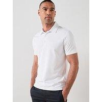 Mango Performance Laziop Polo Shirt - White
