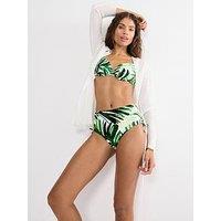 Triumph Summer Palm Maxi Brief - Green