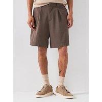 Jack & Jones Bill Asher Smart Shorts - Brown