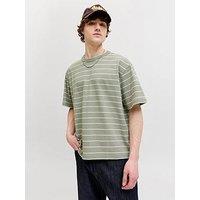 Jack & Jones Savona Stripe T-Shirt - Green