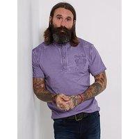 Joe Browns Washed And Worn Henley T-Shirt