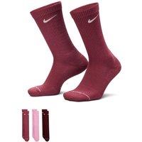 Nike Unisex Everyday Elevated Dri-Fit Crew Socks 3 Pack