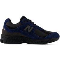 New Balance Mens 2002 Cushioned Leather Mix Trainers - Black