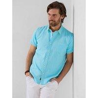 Joe Browns Remarkable Linen Blend Short Sleeve Shirt