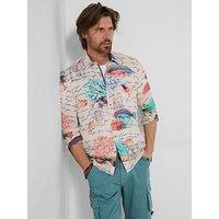Joe Browns Reef Notes Crinkle Long Sleeve Shirt