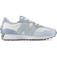 New Balance Kids' 327 Bungee Lace Trainers - Blue