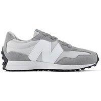 New Balance Kids' 327 Bungee Lace Trainers - Grey