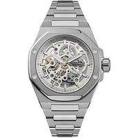 Ingersoll 1892 The Faller Automatic Mens Watch With Grey Dial And Silver Stainless Steel Bracelet - I17601
