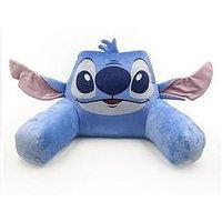 Disney Stitch Shaped Back Cushion With Ears Soft Velboa