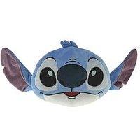 Disney Stitch Sml Head Shaped Cushion Approx 30Cm, 100% Polyester