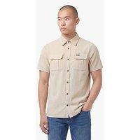 Luke 1977 Lye Short Sleeve Cord Shirt - Beige