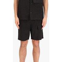 Luke 1977 Kaho Linen Shorts - Black