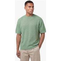 Luke 1977 Ford Relaxed Fit Knitted Short Sleeve T-Shirt - Green