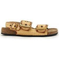 Allsaints Staffa Raffia Sandal