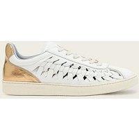 Allsaints Velma Woven Sneakers - White